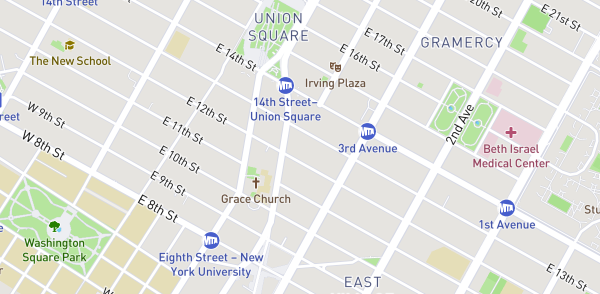 Map of address